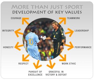 Sports can be used to teach important values that can positively affect a community, or nation.